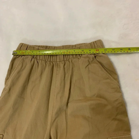 H&M Divided Women's Fitted Cargo Utility Pants Brown Pockets Size 4 - Picture 10 of 10